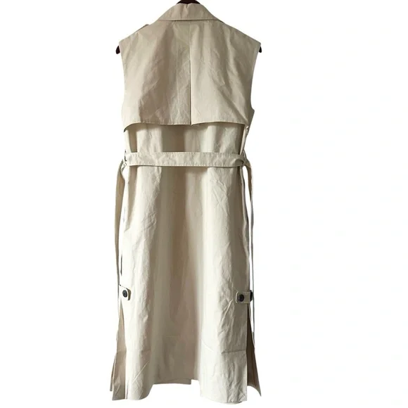Vero Moda Sleeveless Trench Coat Vest Cream
Beige Size M NWT - Picture 2 of 15